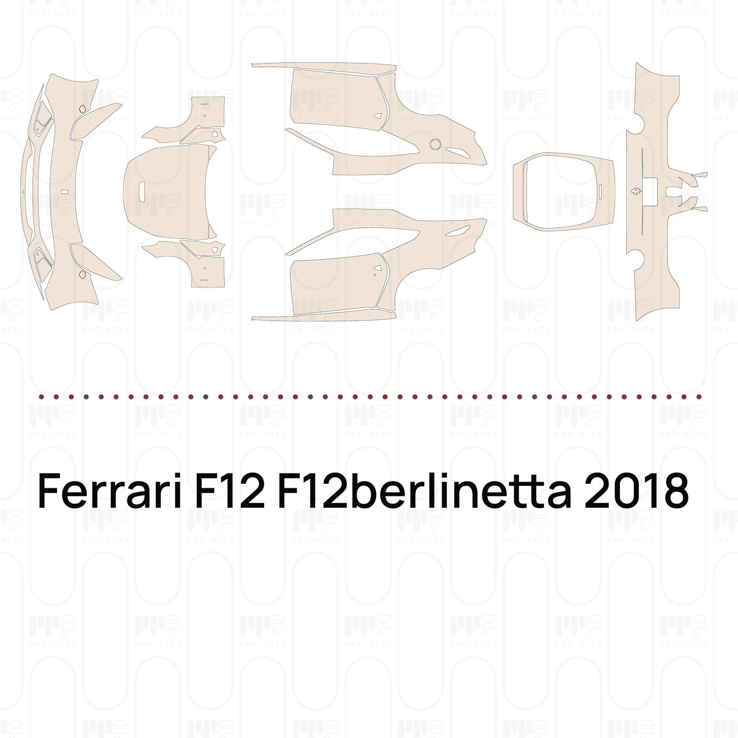 Pre-CutPPFFerrariF12F12berlinetta2018
