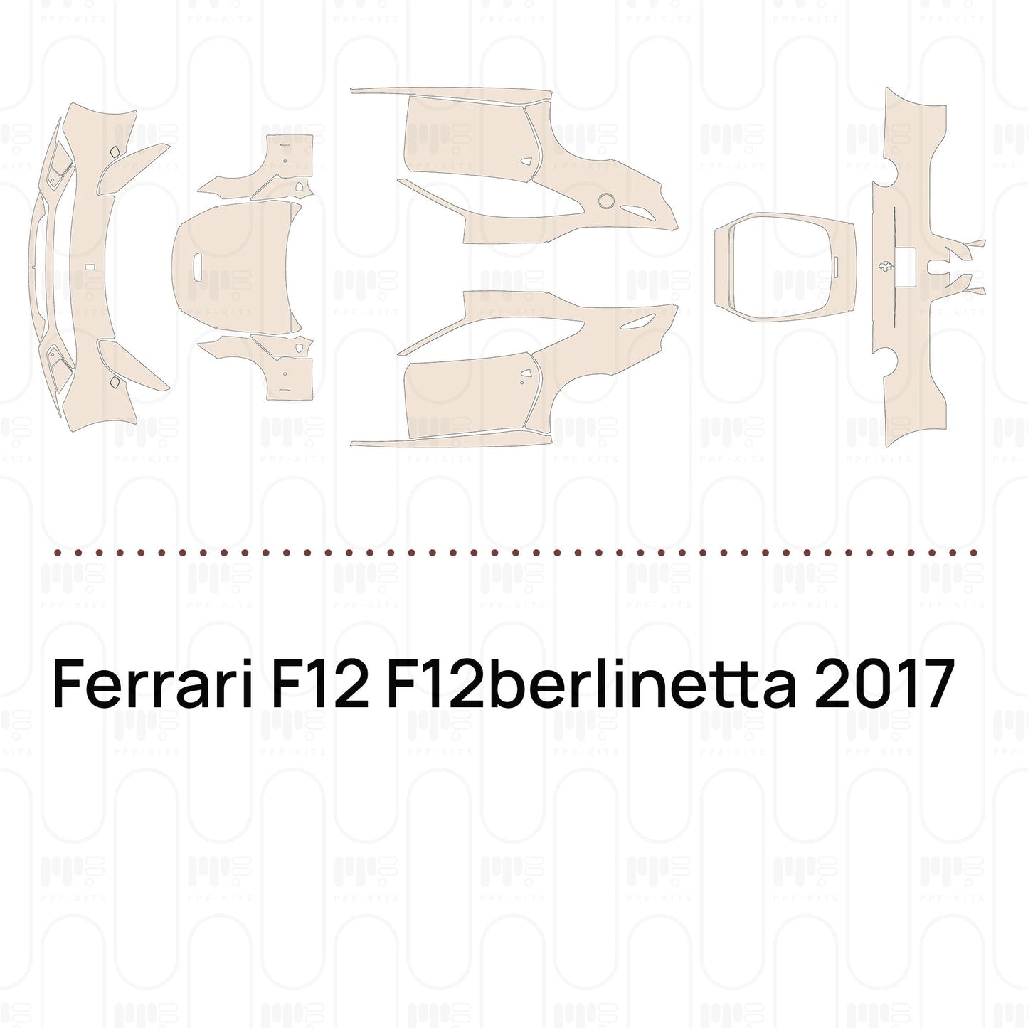 Pre-CutPPFFerrariF12F12berlinetta2017