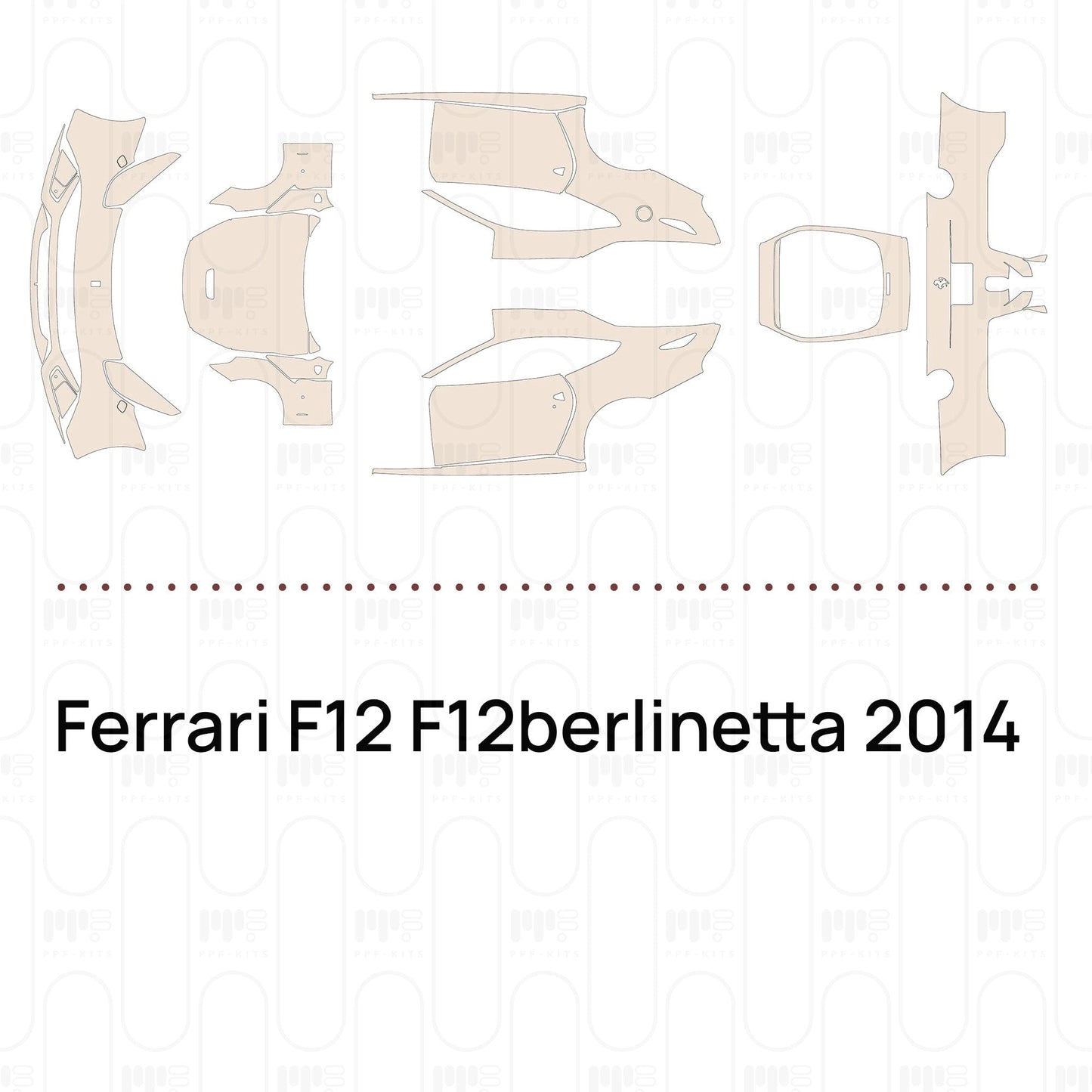 Pre-CutPPFFerrariF12F12berlinetta2014