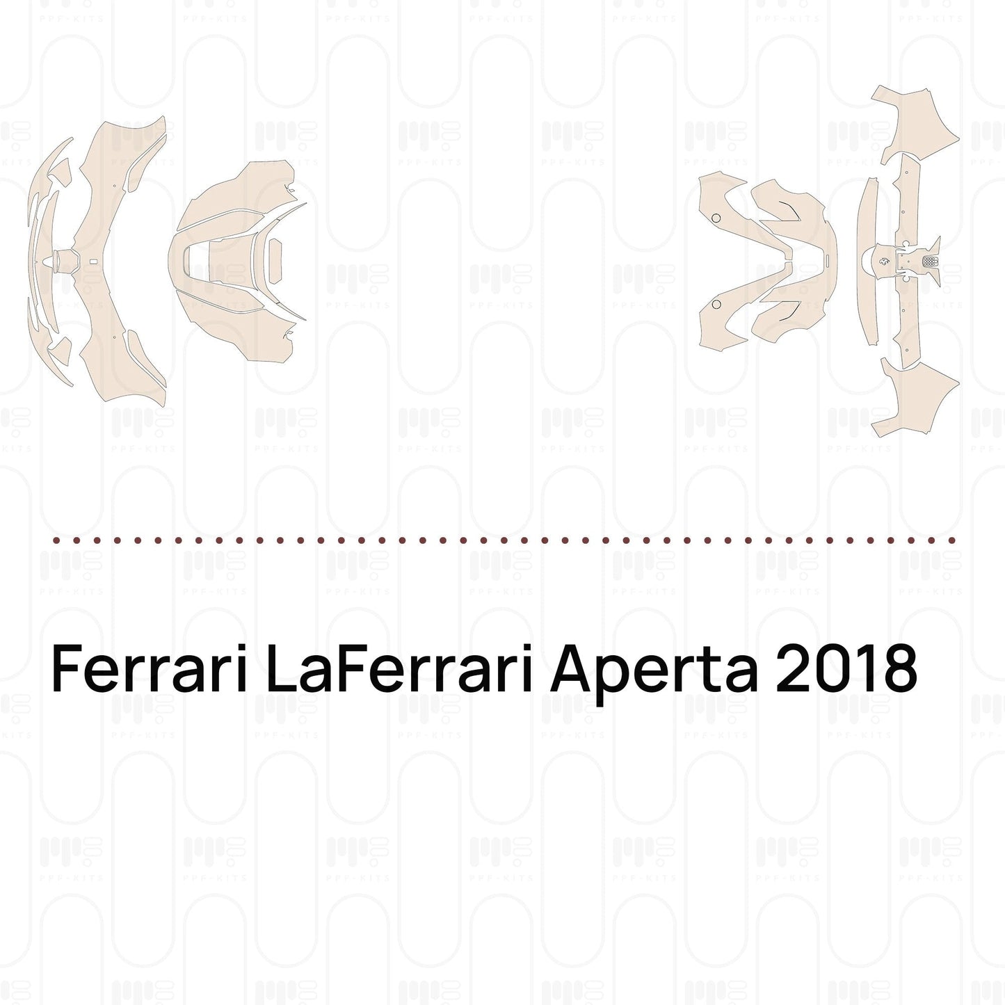 Pre-CutPPFFerrariLaFerrariAperta2018