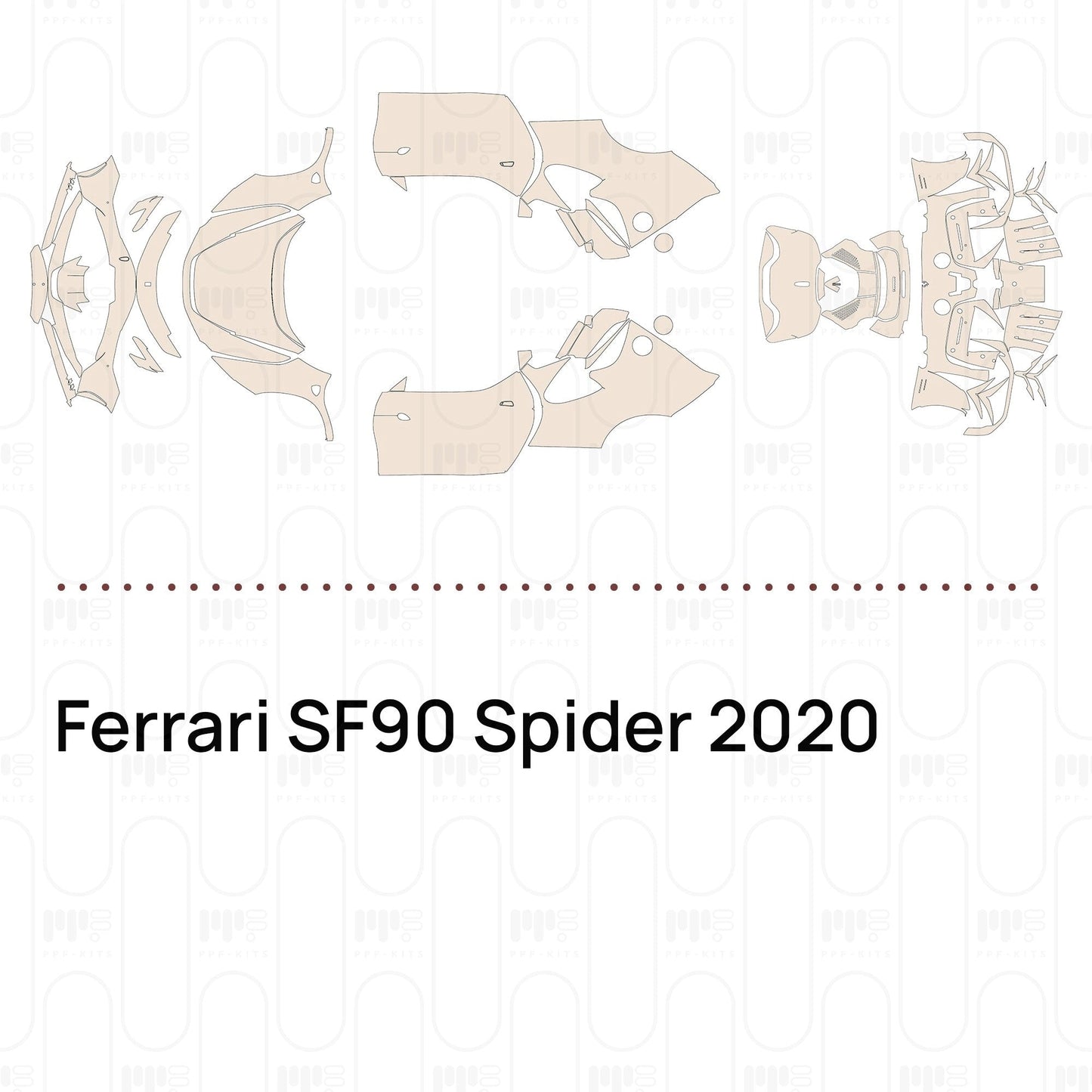 Pre-CutPPFFerrariSF90Spider2020