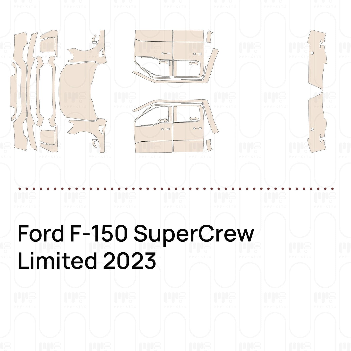 Pre-CutPPFFordF-150SuperCrewLimited2023
