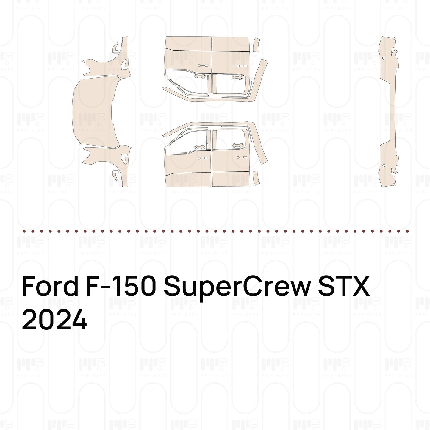 Pre-CutPPFFordF-150SuperCrewSTX2024