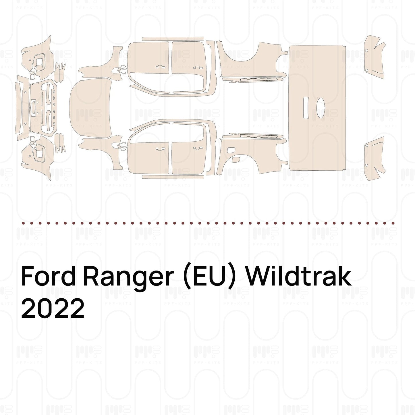 Pre-CutPPFFordRanger(EU)Wildtrak2022
