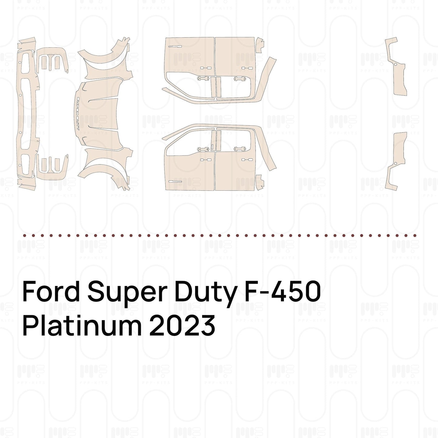 Pre-CutPPFFordSuperDutyF-450Platinum2023