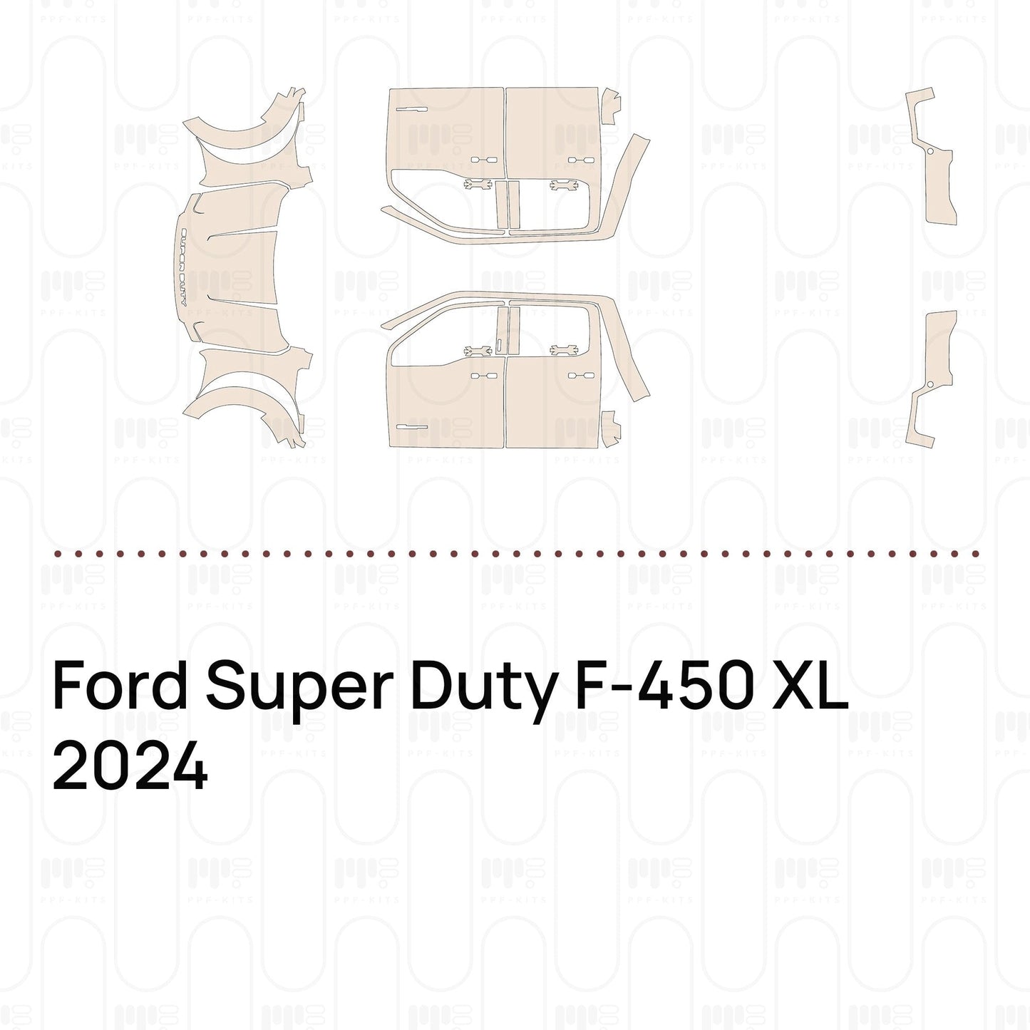 Pre-CutPPFFordSuperDutyF-450XL2024