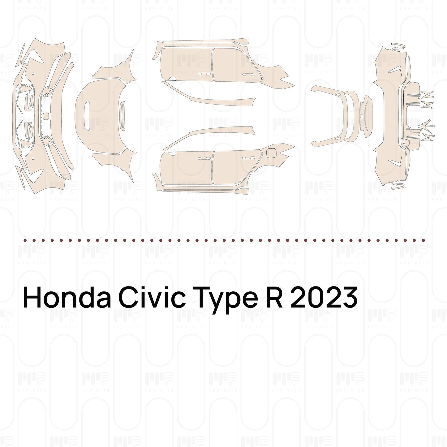 Pre-CutPPFHondaCivicTypeR2023