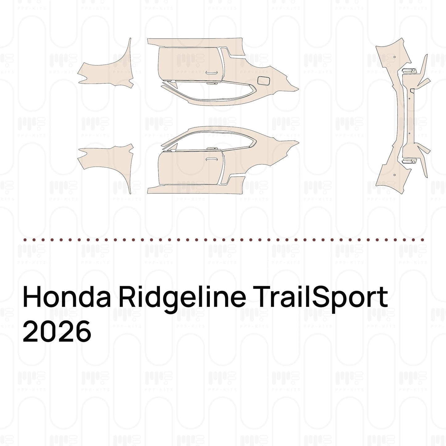 Pre-CutPPFHondaRidgelineTrailSport2026