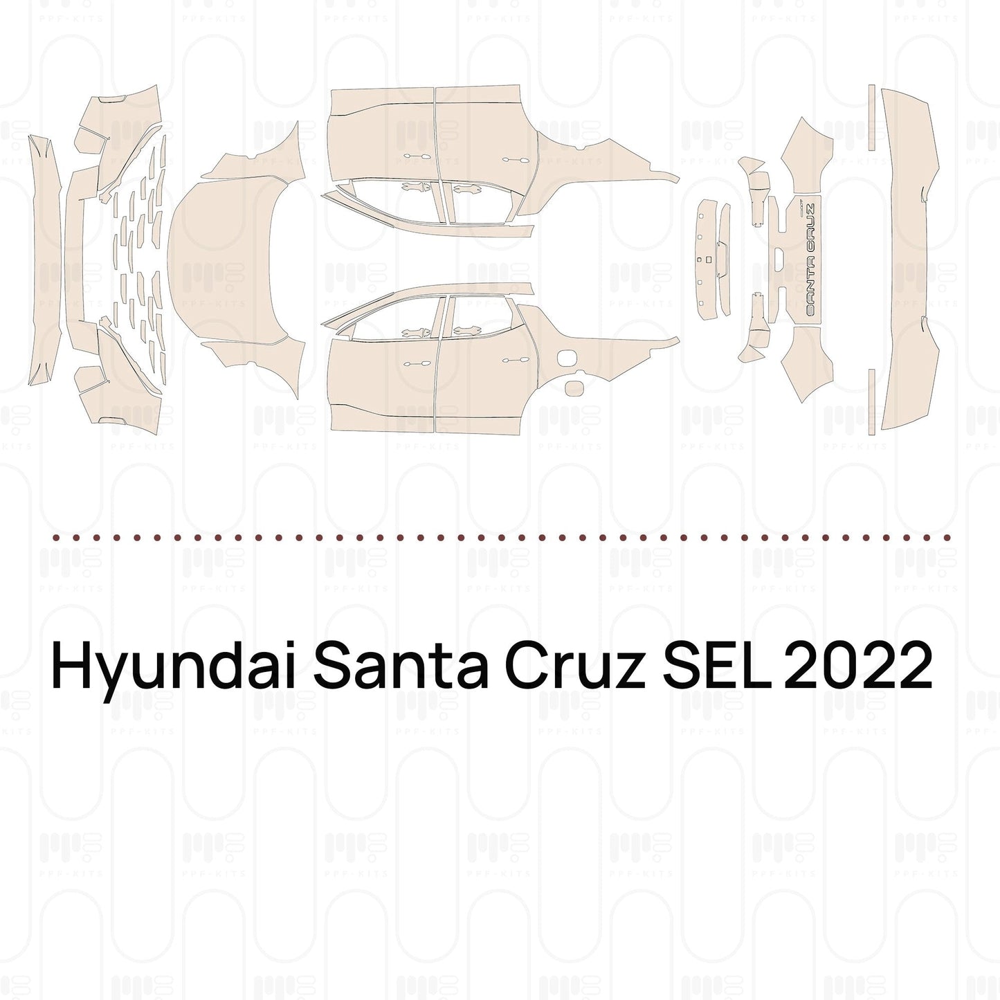 Pre-CutPPFHyundaiSantaCruzSEL2022