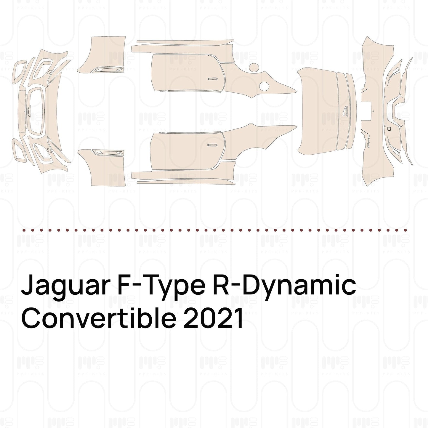 Pre-CutPPFJaguarF-TypeR-DynamicConvertible2021
