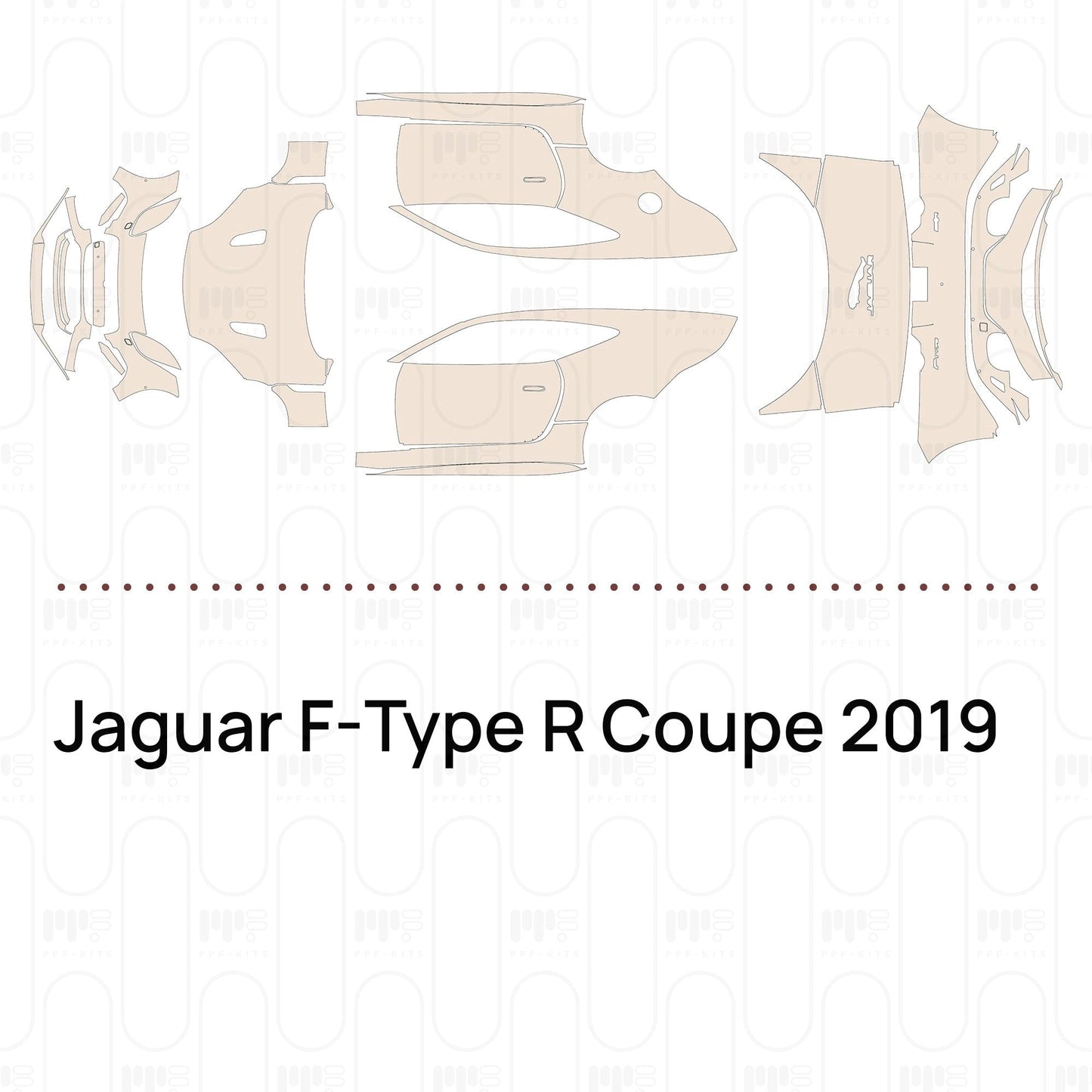 Pre-CutPPFJaguarF-TypeRCoupe2019