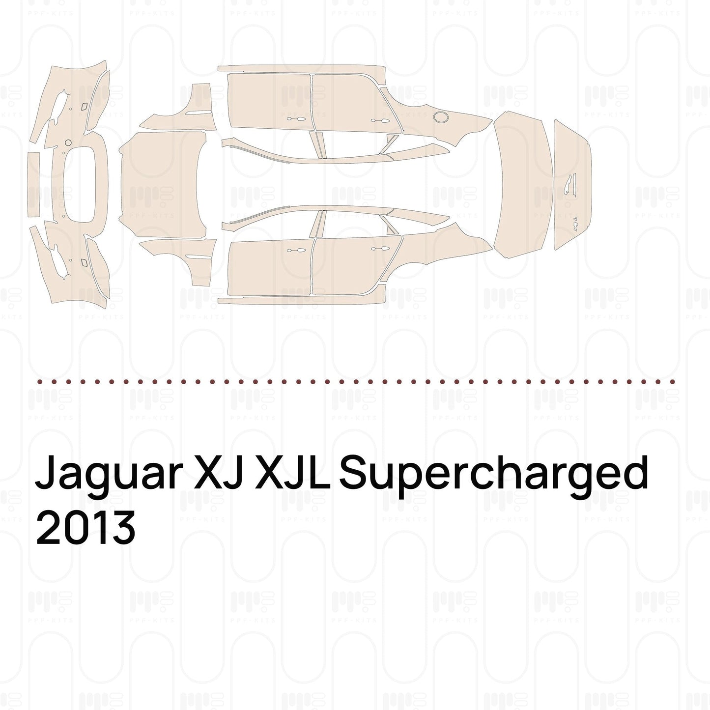 Pre-CutPPFJaguarXJXJLSupercharged2013