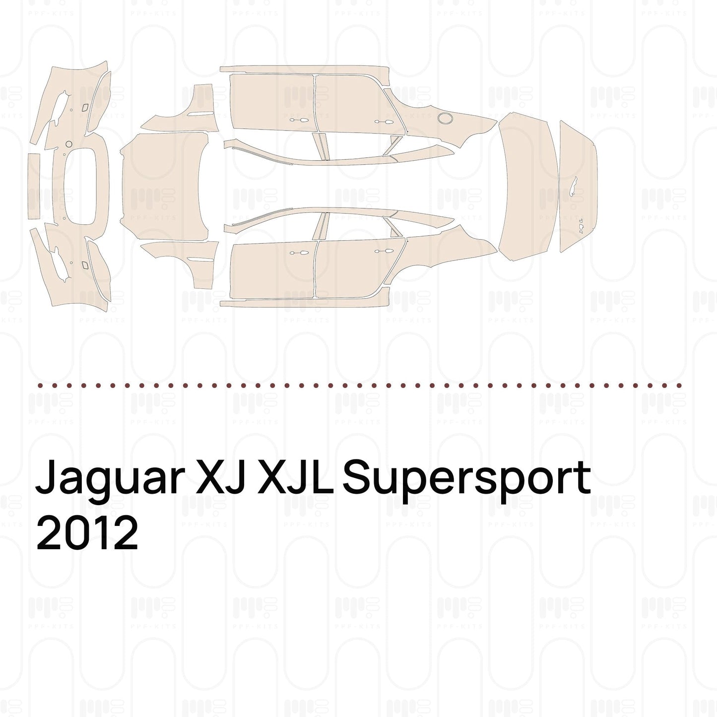 Pre-CutPPFJaguarXJXJLSupersport2012