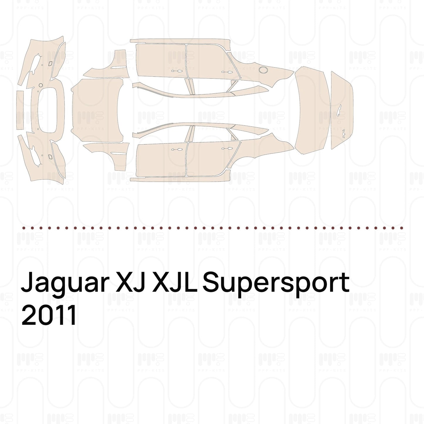 Pre-CutPPFJaguarXJXJLSupersport2011