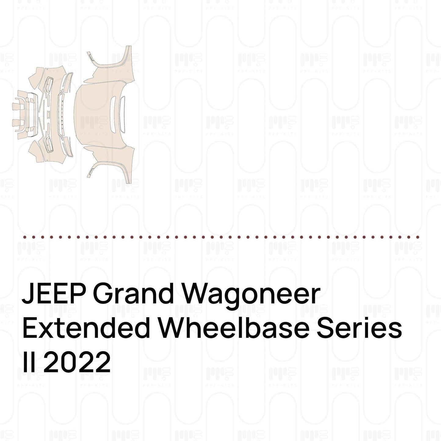 Pre-CutPPFJEEPGrandWagoneerExtendedWheelbaseSeriesII2022