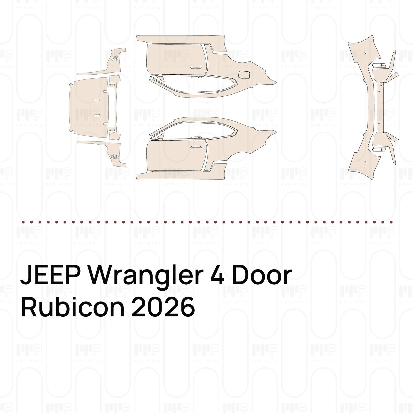Pre-CutPPFJEEPWrangler4DoorRubicon2026