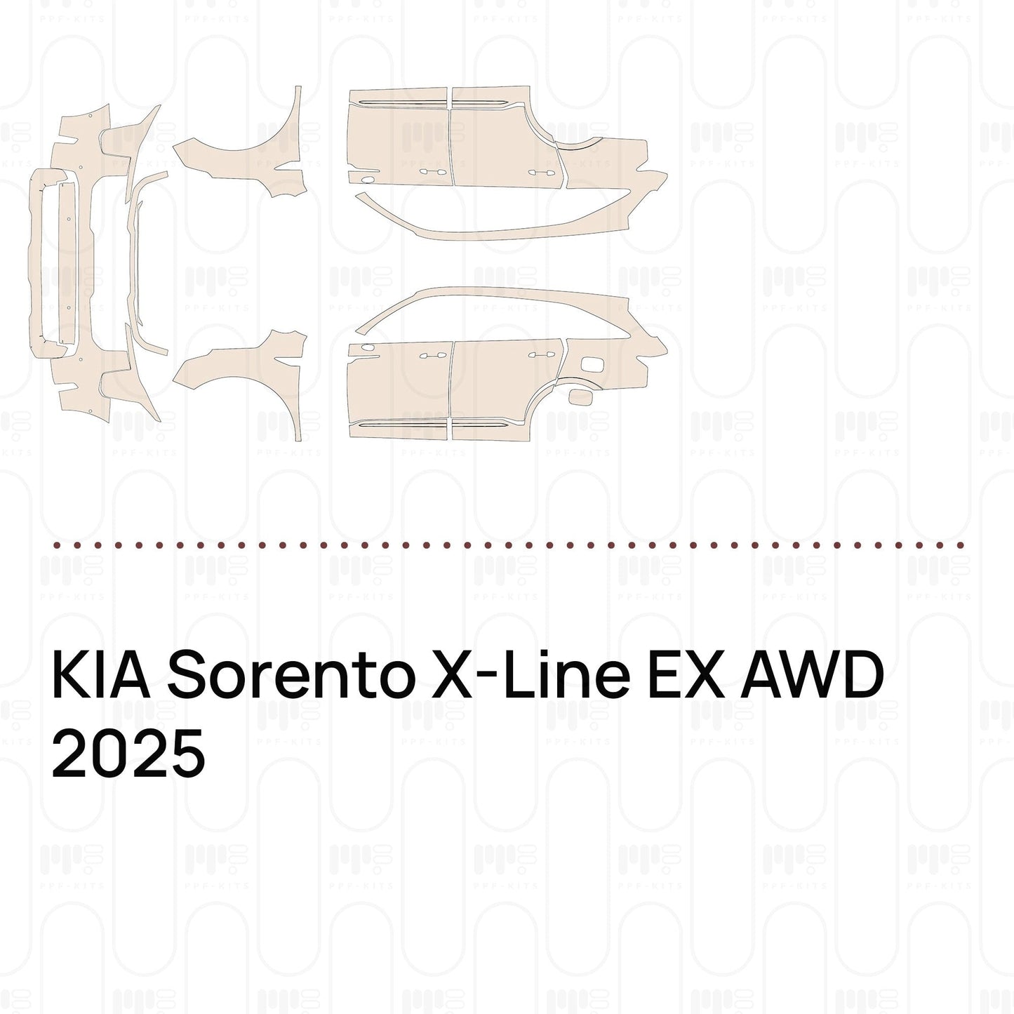 Pre-CutPPFKIASorentoX-LineEXAWD2025
