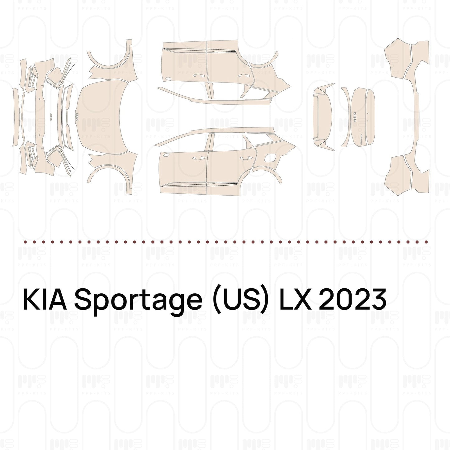 Pre-CutPPFKIASportage(US)LX2023