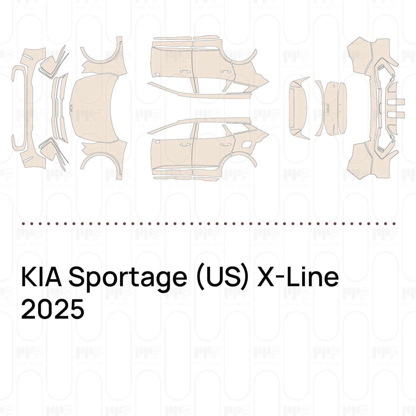 Pre-CutPPFKIASportage(US)X-Line2025