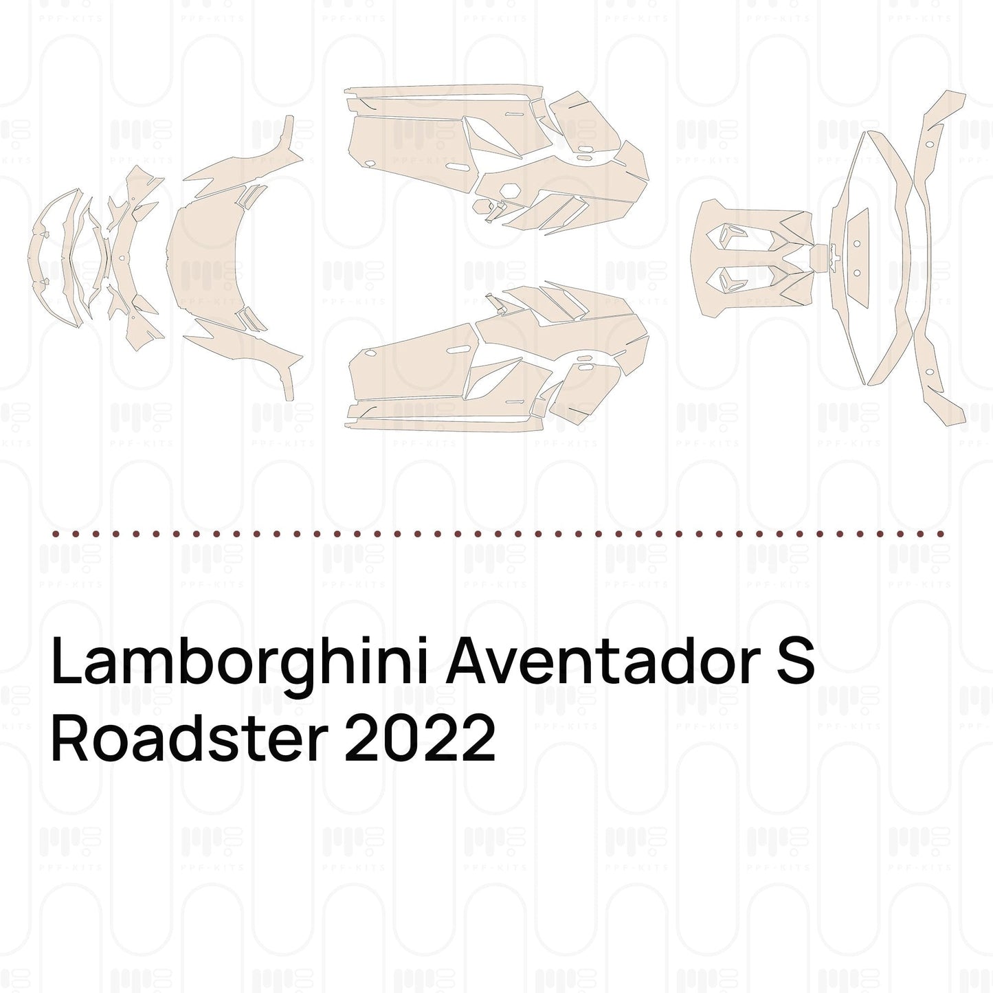 Pre-CutPPFLamborghiniAventadorSRoadster2022
