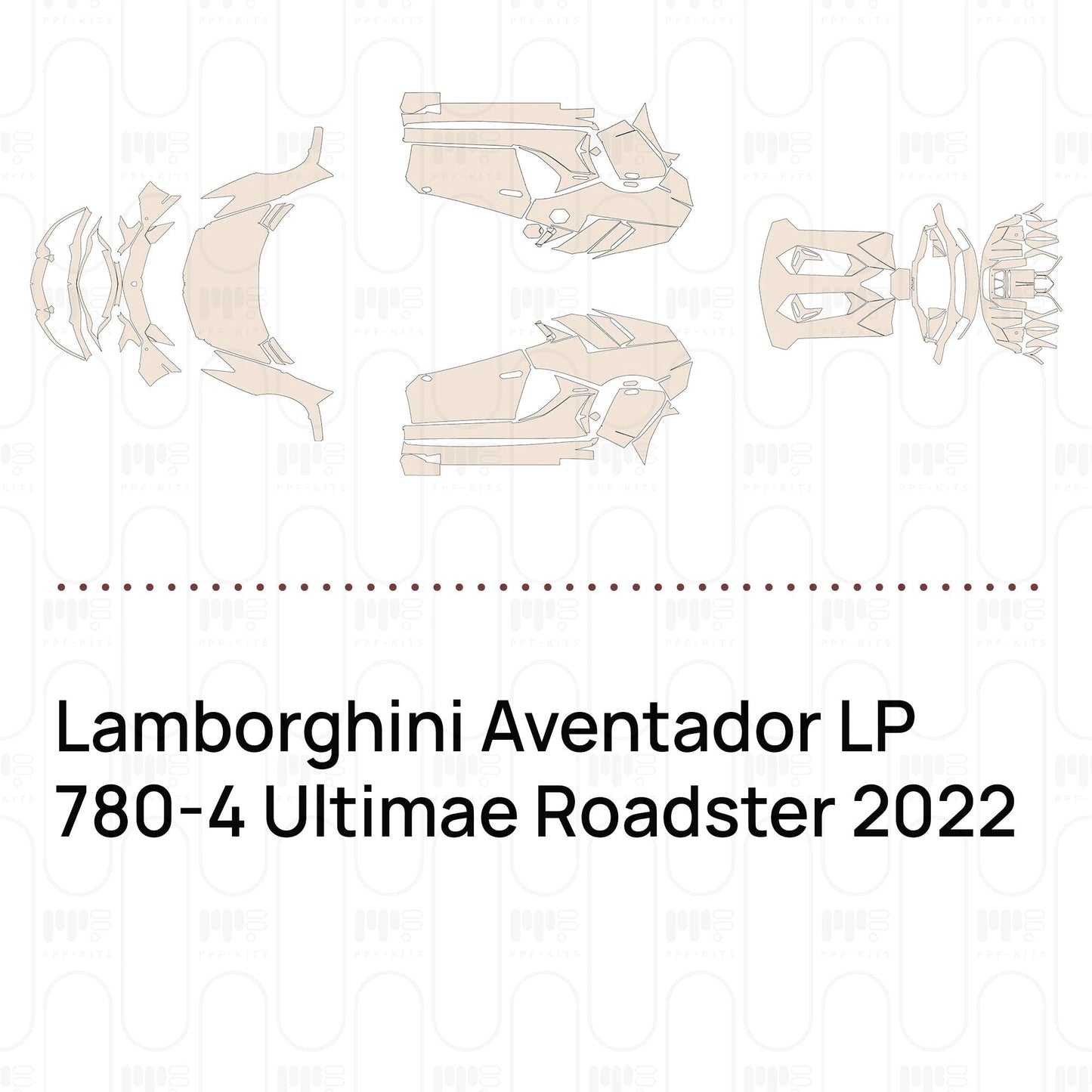 Pre-CutPPFLamborghiniAventadorLP780-4UltimaeRoadster2022