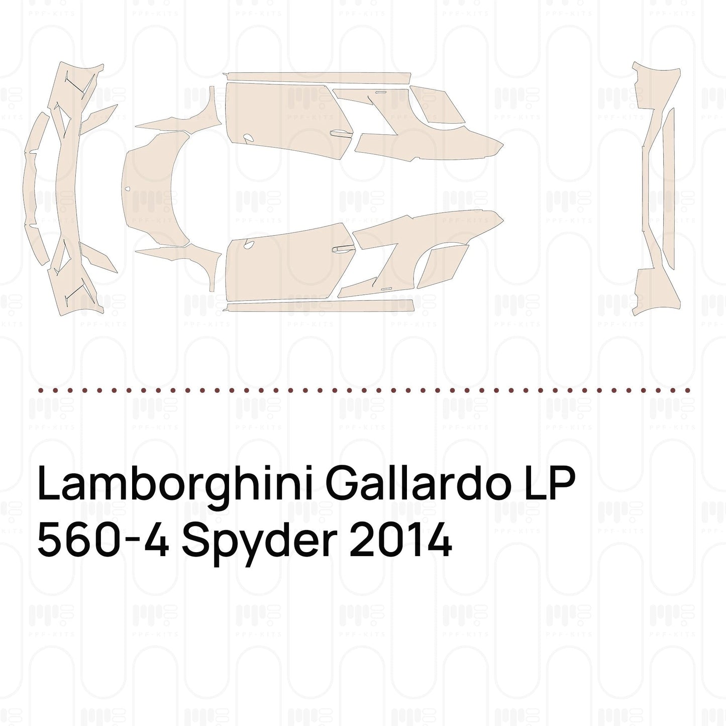 Pre-CutPPFLamborghiniGallardoLP560-4Spyder2014