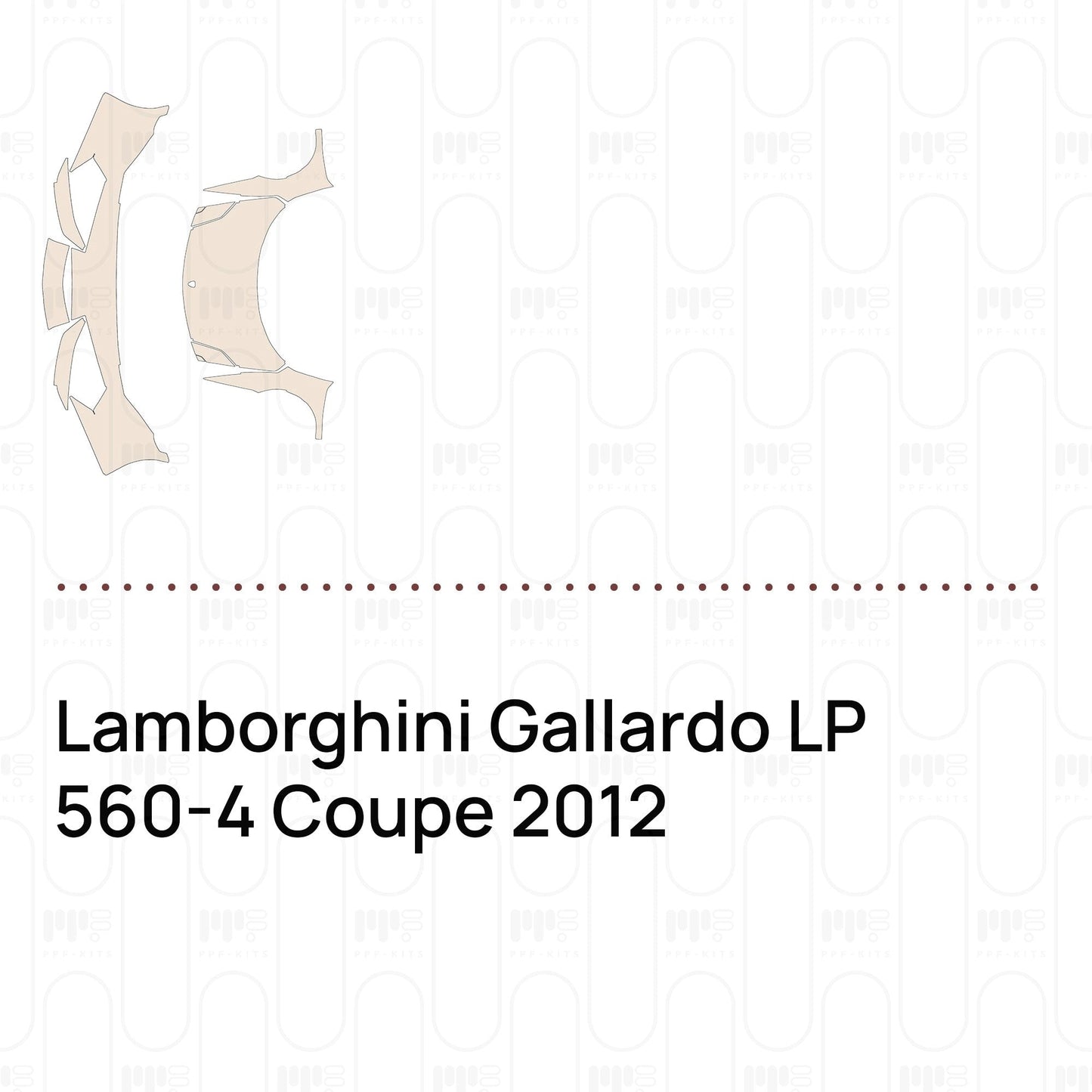 Pre-CutPPFLamborghiniGallardoLP560-4Coupe2012