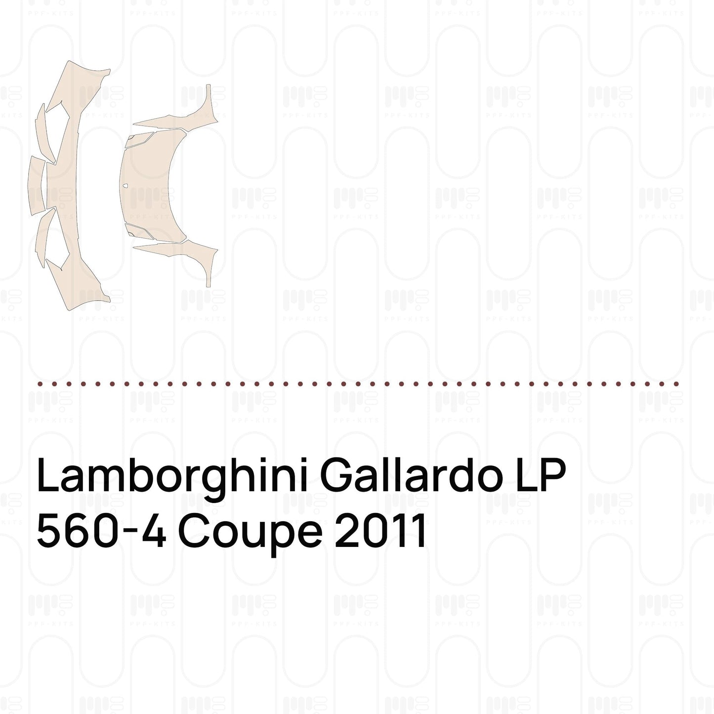 Pre-CutPPFLamborghiniGallardoLP560-4Coupe2011