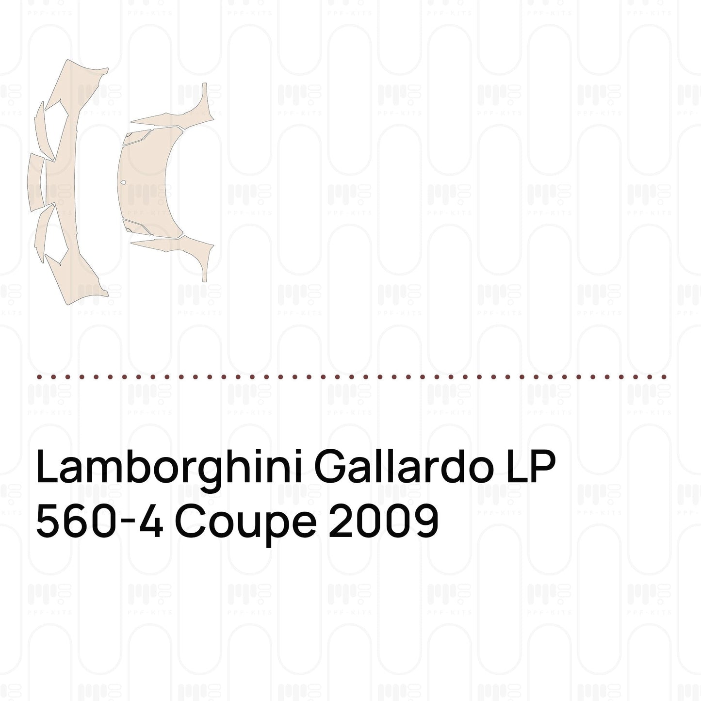 Pre-CutPPFLamborghiniGallardoLP560-4Coupe2009