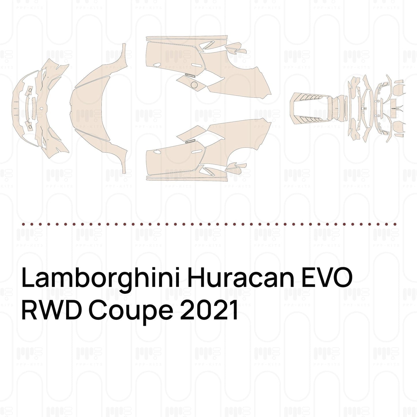 Pre-CutPPFLamborghiniHuracanEVORWDCoupe2021