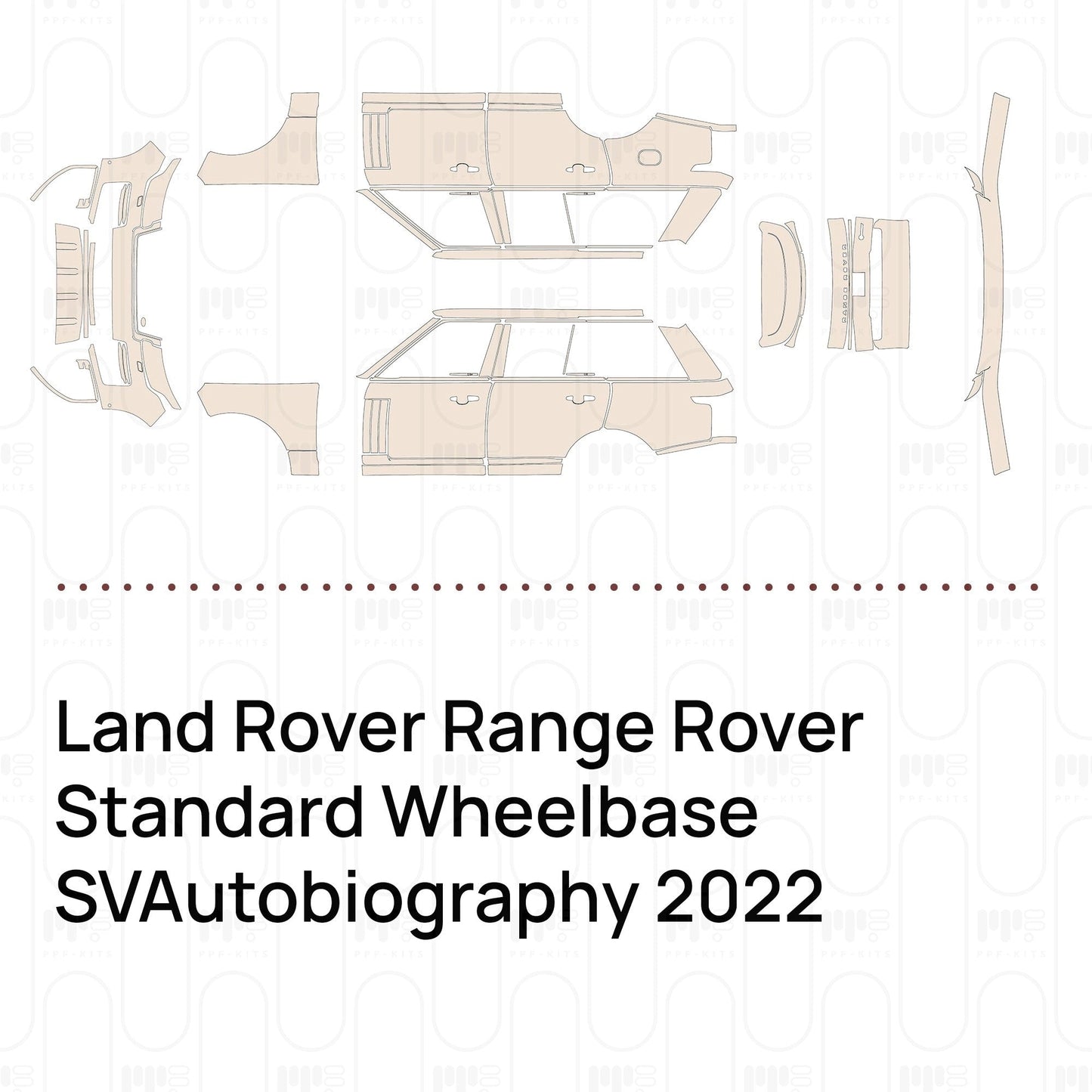 Pre-CutPPFLandRoverRangeRoverStandardWheelbaseSVAutobiography2022