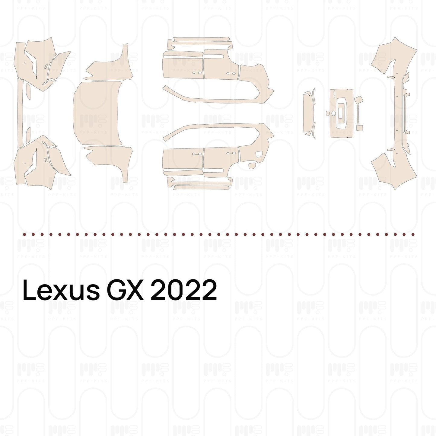 Pre-CutPPFLexusGX2022