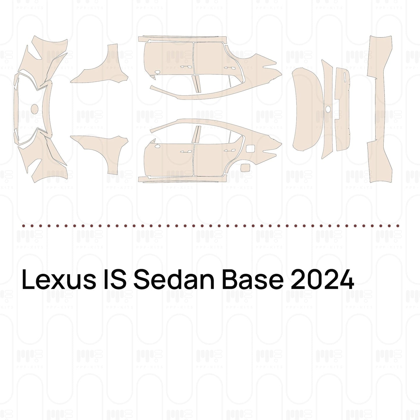 Pre-CutPPFLexusISSedanBase2024