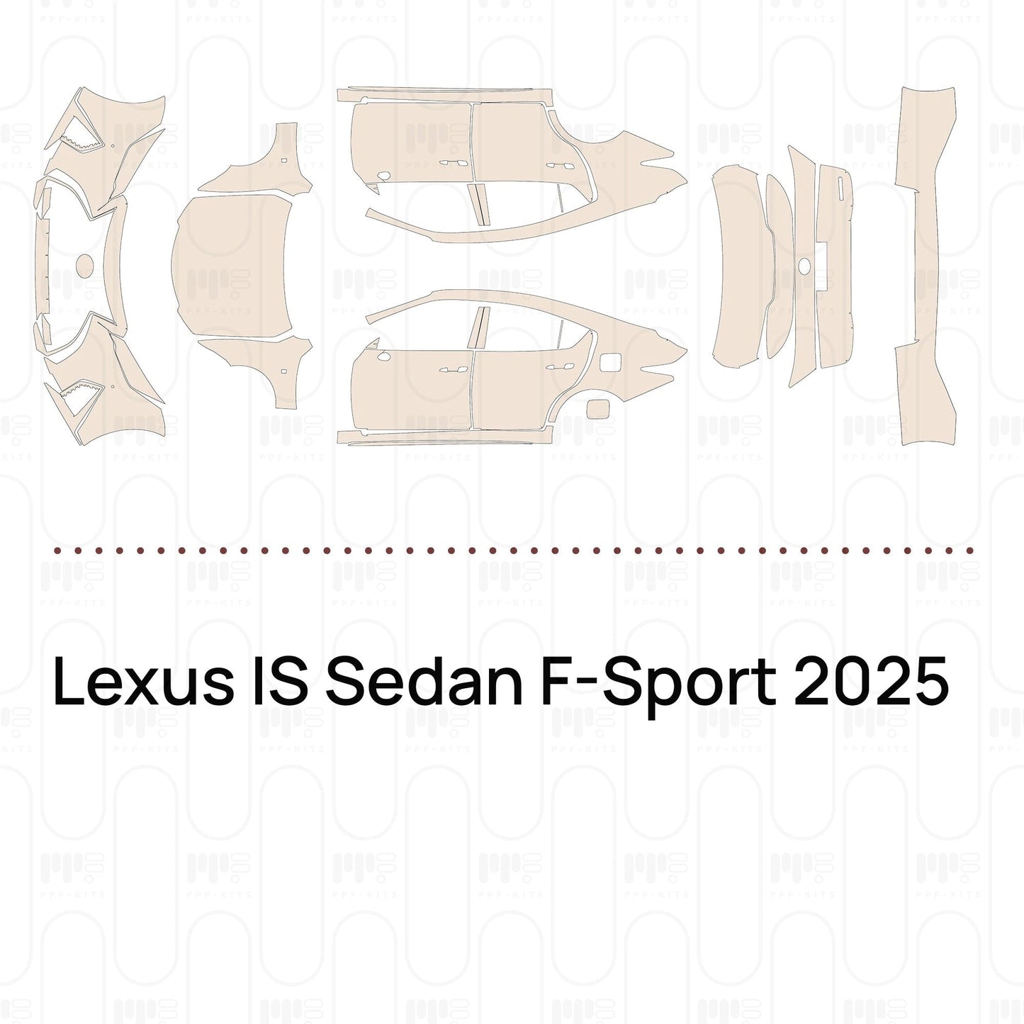 Pre-CutPPFLexusISSedanF-Sport2025