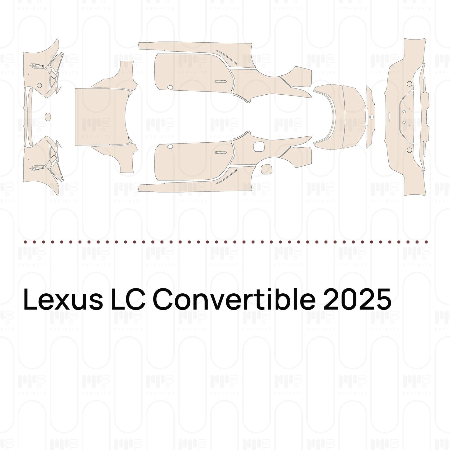 Pre-CutPPFLexusLCConvertible2025