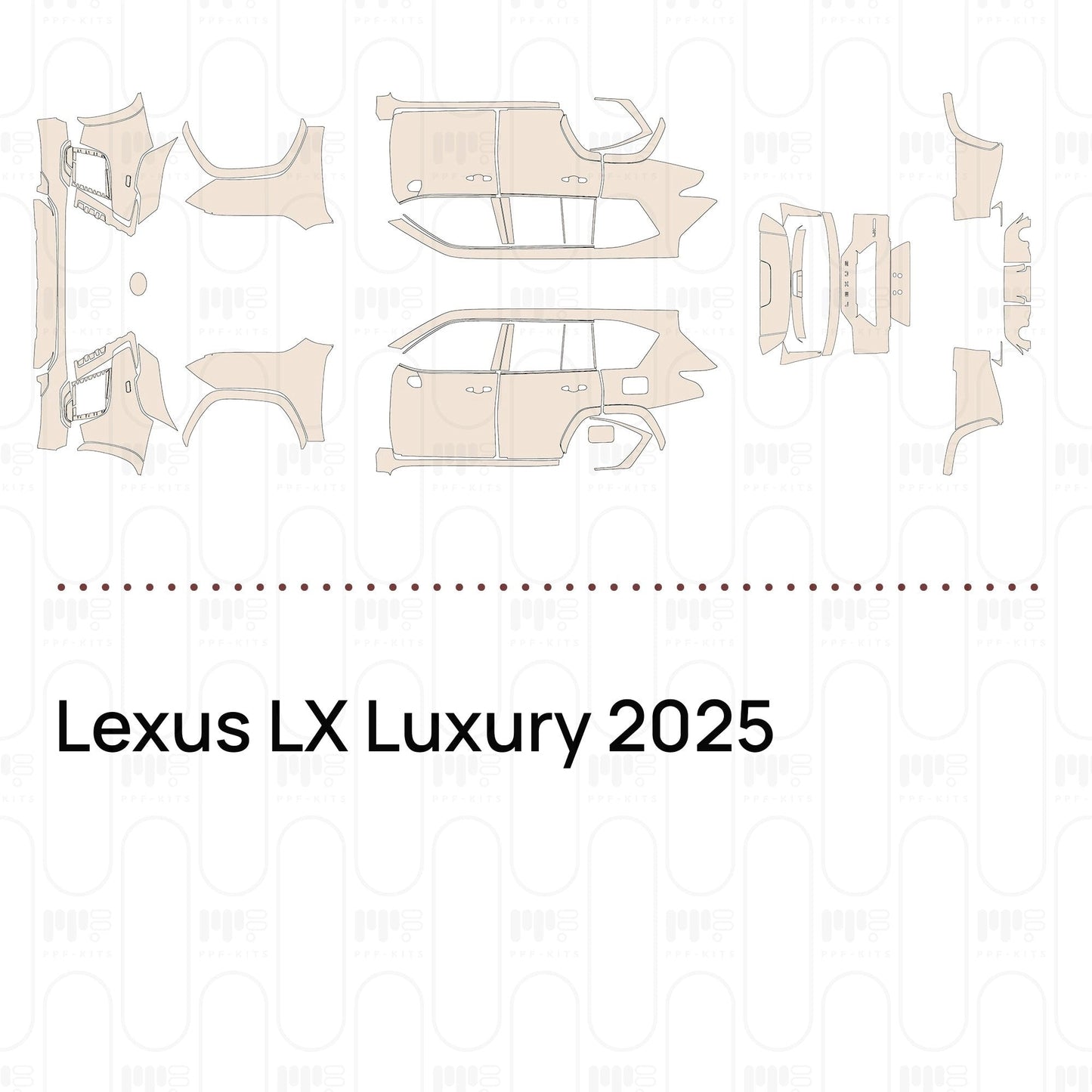 Pre-CutPPFLexusLXLuxury2025