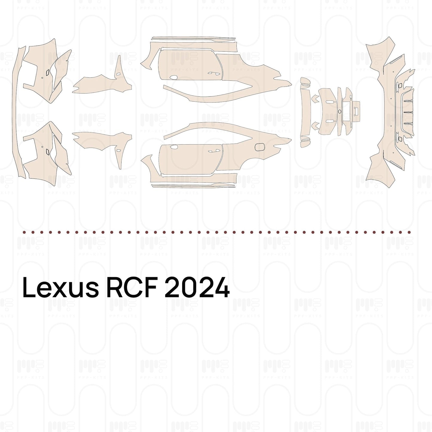 Pre-CutPPFLexusRCF2024