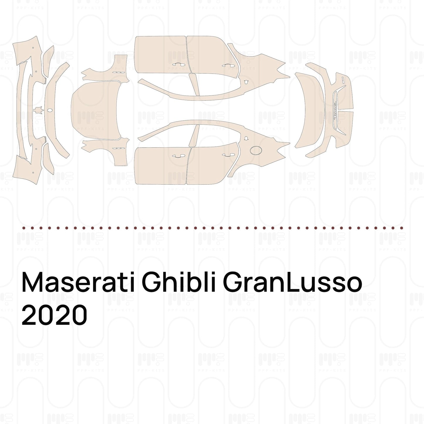 Pre-CutPPFMaseratiGhibliGranLusso2020