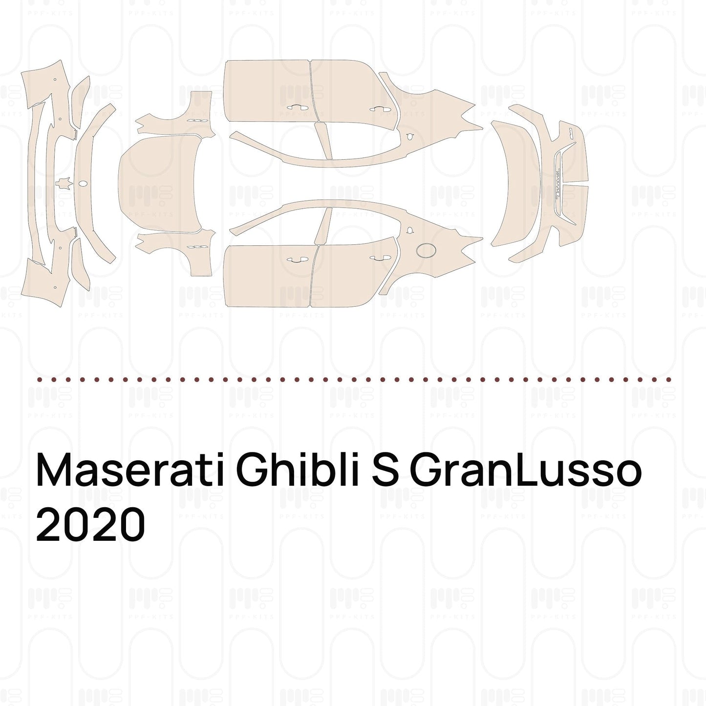 Pre-CutPPFMaseratiGhibliSGranLusso2020