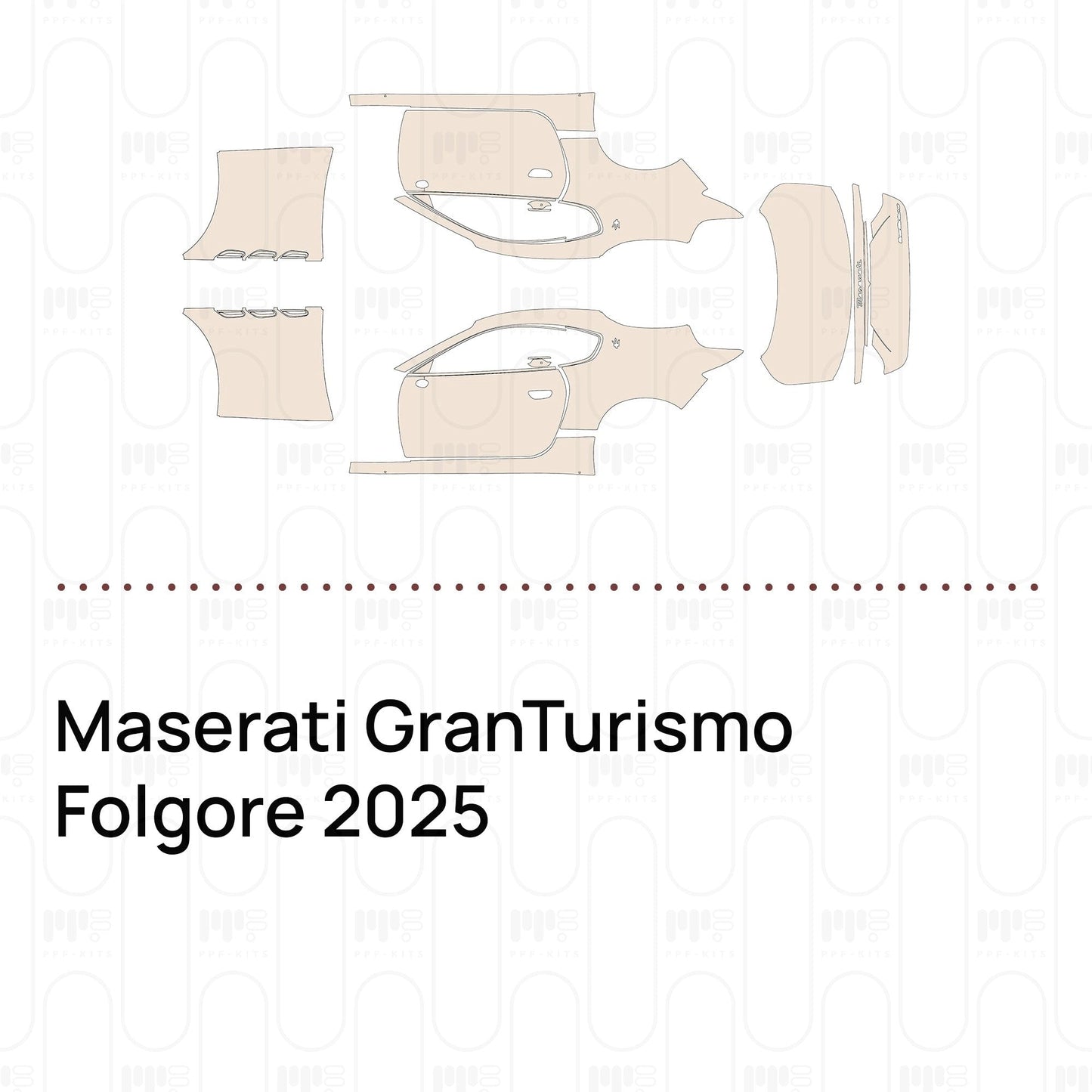 Pre-CutPPFMaseratiGranTurismoFolgore2025