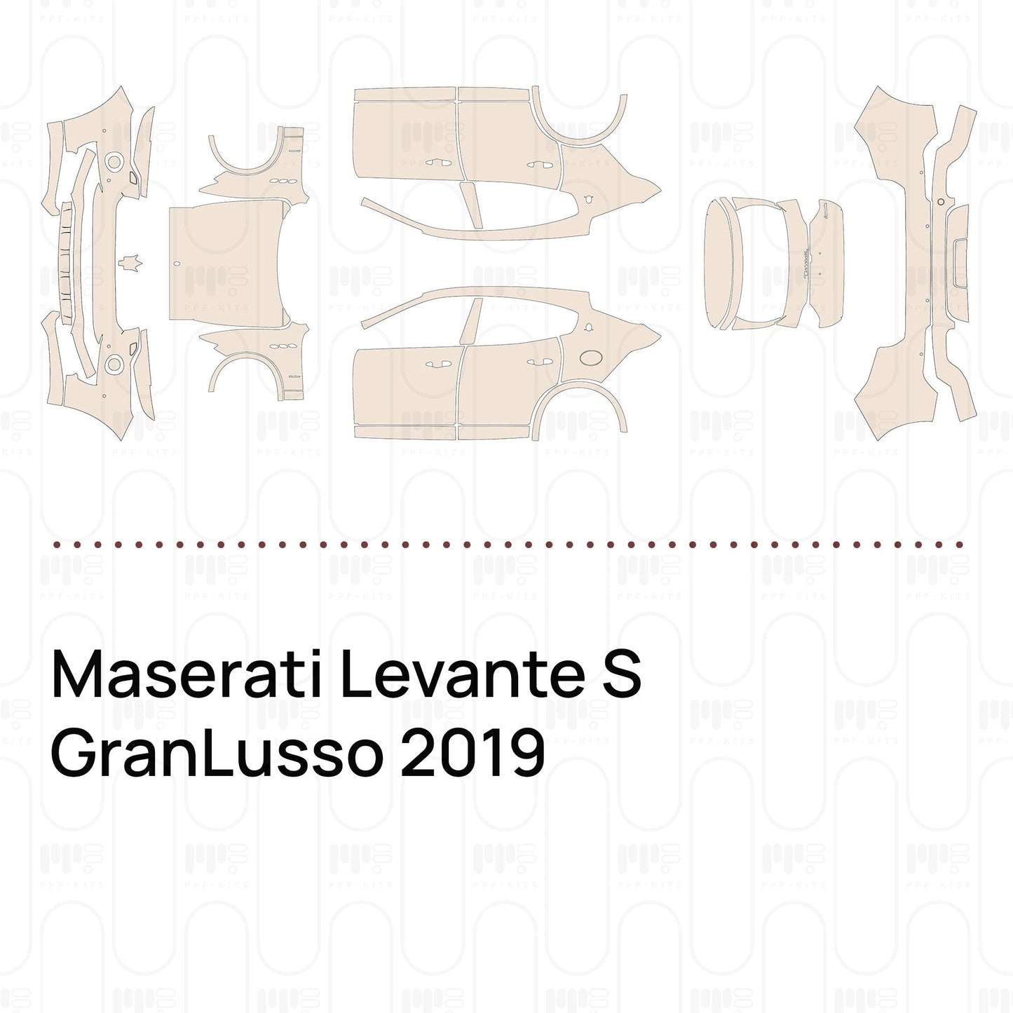 Pre-CutPPFMaseratiLevanteSGranLusso2019