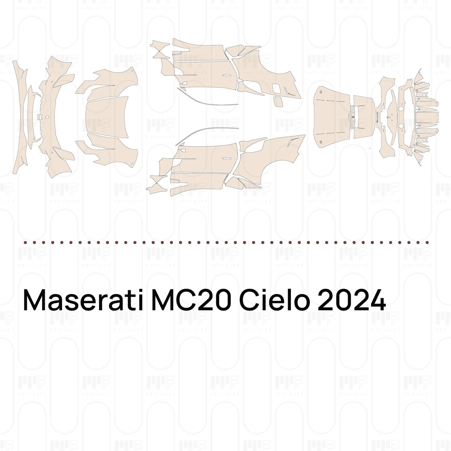 Pre-CutPPFMaseratiMC20Cielo2024