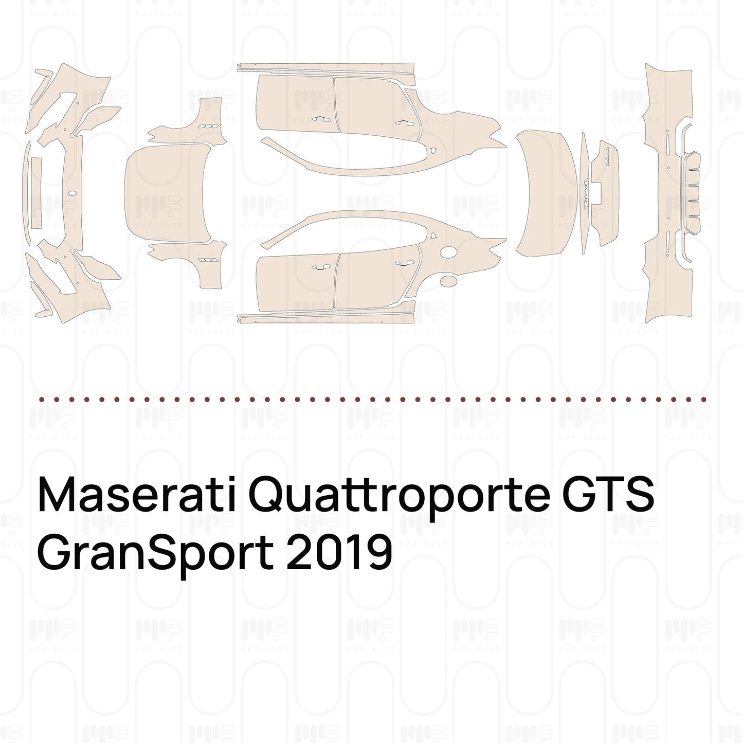 Pre-CutPPFMaseratiQuattroporteGTSGranSport2019