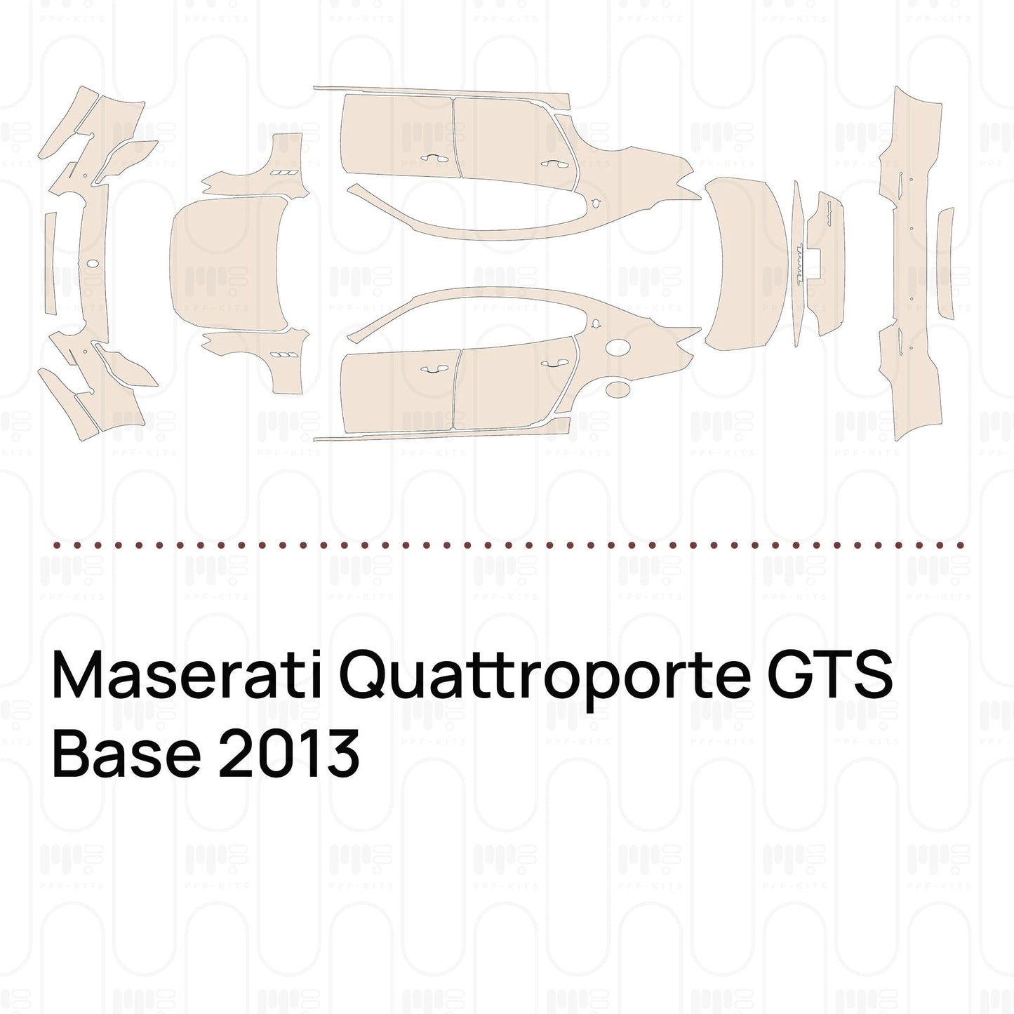 Pre-CutPPFMaseratiQuattroporteGTSBase2013