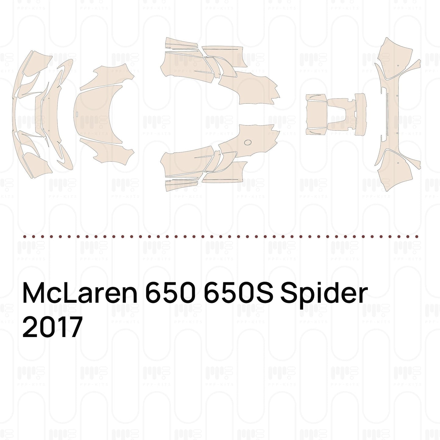 Pre-CutPPFMcLaren650650SSpider2017