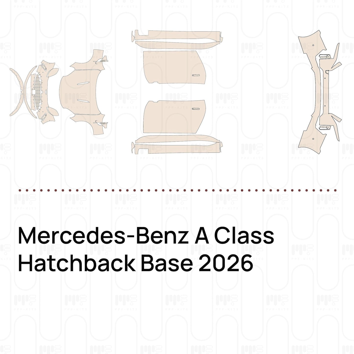 Pre-CutPPFMercedes-BenzAClassHatchbackBase2026