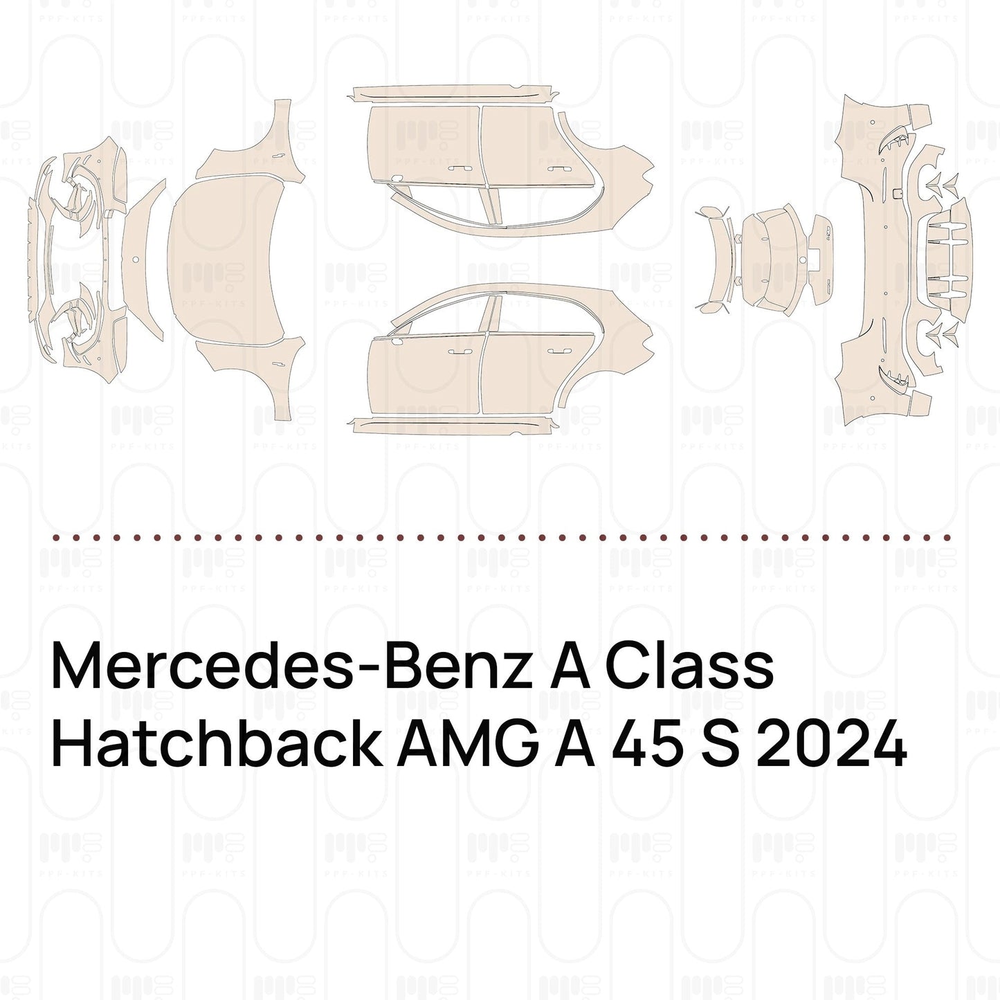 Pre-CutPPFMercedes-BenzAClassHatchbackAMGA45S2024