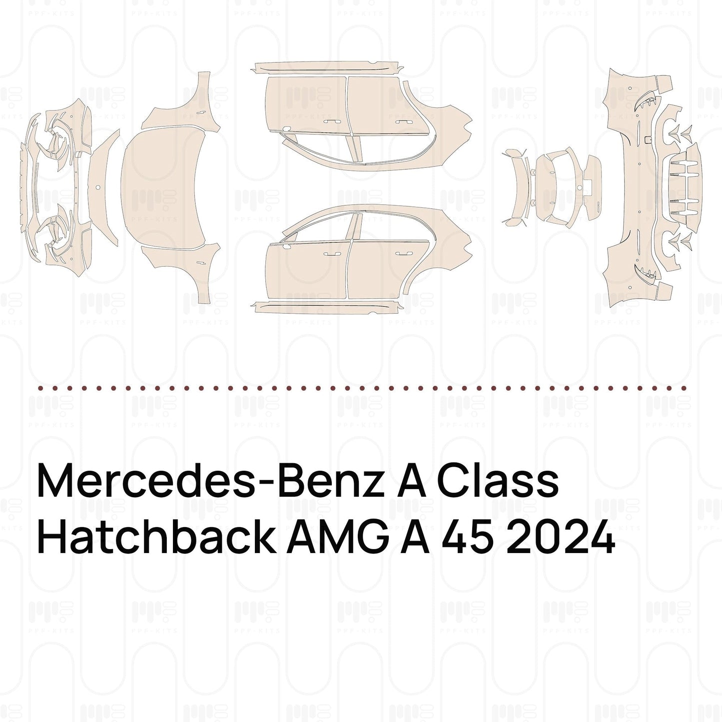 Pre-CutPPFMercedes-BenzAClassHatchbackAMGA452024