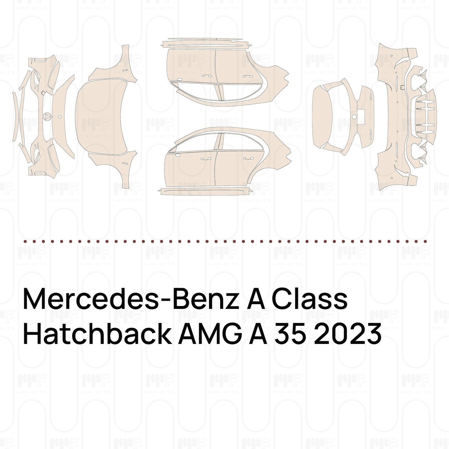 Pre-CutPPFMercedes-BenzAClassHatchbackAMGA352023