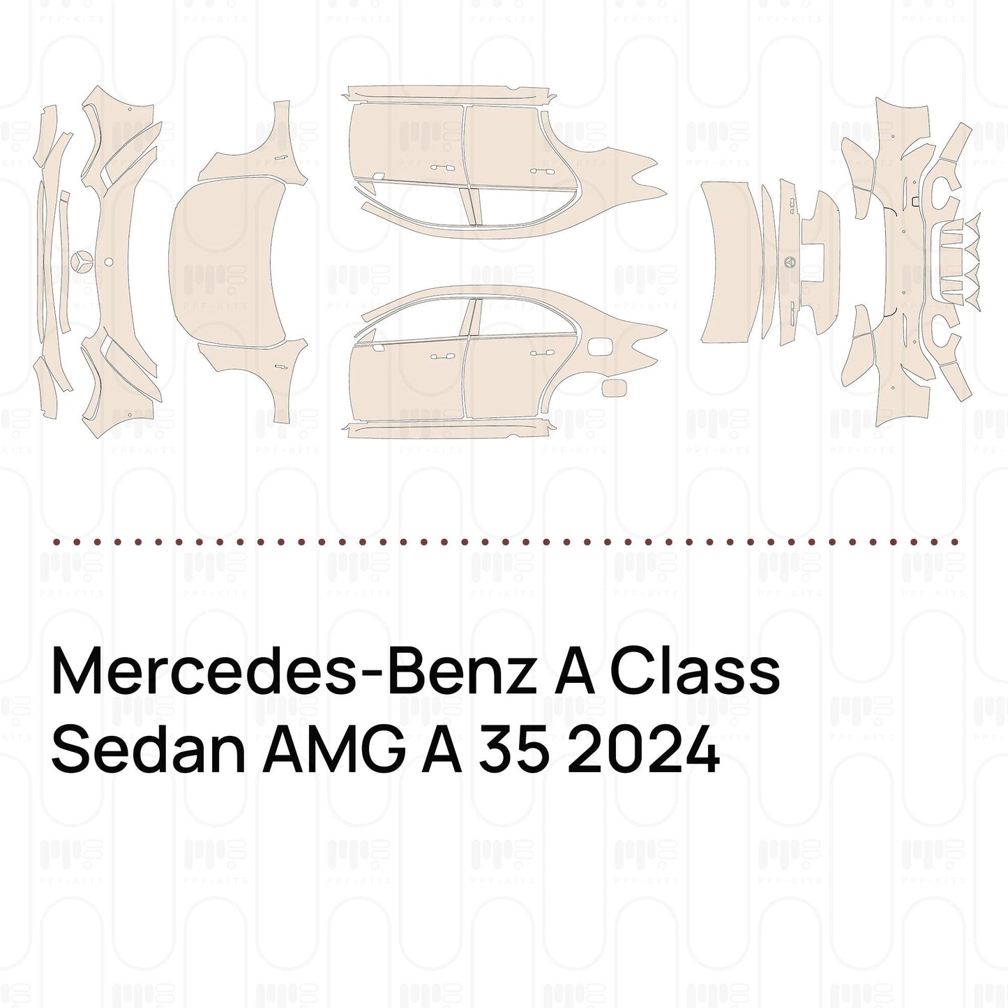 Pre-CutPPFMercedes-BenzAClassSedanAMGA352024